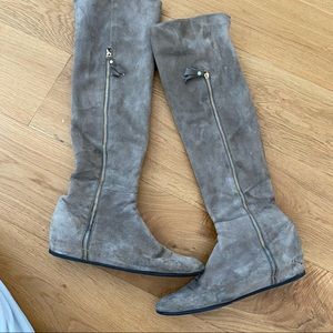 Worn 11.5 Stuart Weitzman SUEDE boots